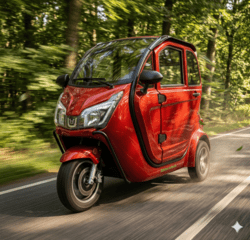 Kabinescooter Bach 25 incl. Batteri A85