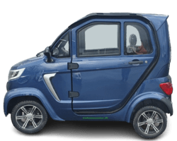 Ny Kabinescooter BACH 27 quadricycle incl. Batteri A85 blybatterier:  Dark Blue