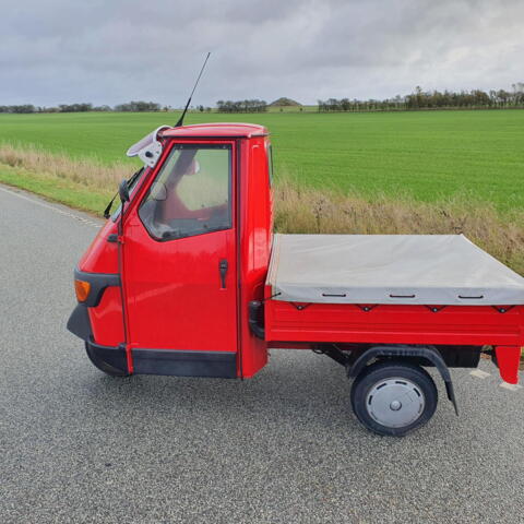 Brugt Ape 50 Pick Up, 25 km/t, rød, 2015