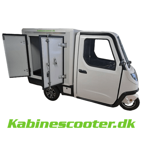 Bach Cargo med Standard Box. Åben box set fra siden.