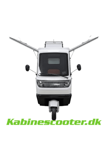 Bach Cargo Panorama, set forfra med åbne låger i alle 3 sider.