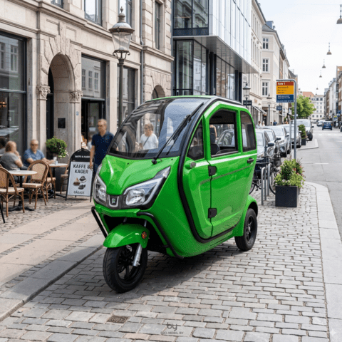 Den Originale BACH 25 Kabinescooter - light edition