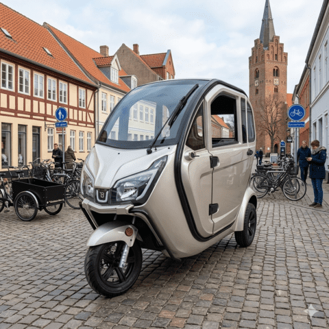 Den Originale BACH 25 Kabinescooter - light edition