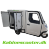 Bach Cargo Standard Box, set fra siden med åben box.
