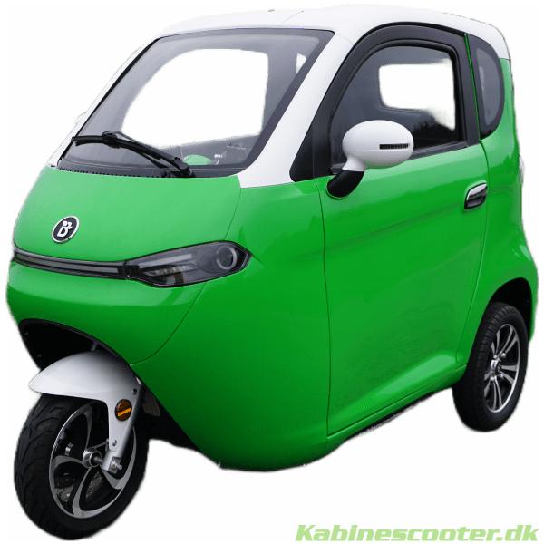 bombe Secréte tvilling BACH Green Electric kabinescooter |bedste kabinescooter