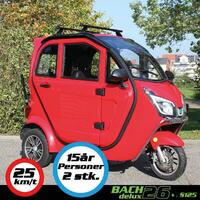 Kabinescooter Bach Delux 26 incl. Batteri S125