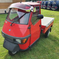 Brugt Ape 50 Pick Up, 25 km/t, rød, 2015